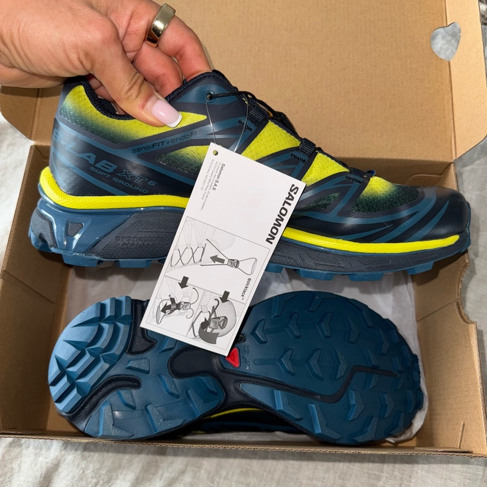 NWT Salomon XT-6 Skyline Shoeshine